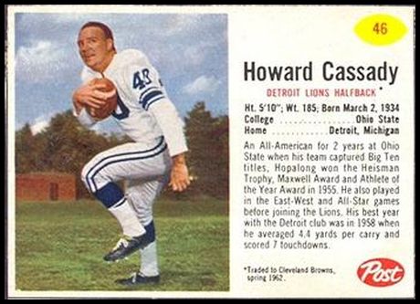 46 Howard Cassady